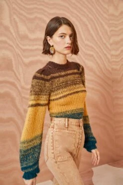 ULLA JOHNSON Rosalia Pullover - Desert 8 ULLA JOHNSON Rosalia Pullover - Desert -Ulla Johnson ULLA JOHNSON Rosalia Pullover DESERT 0124