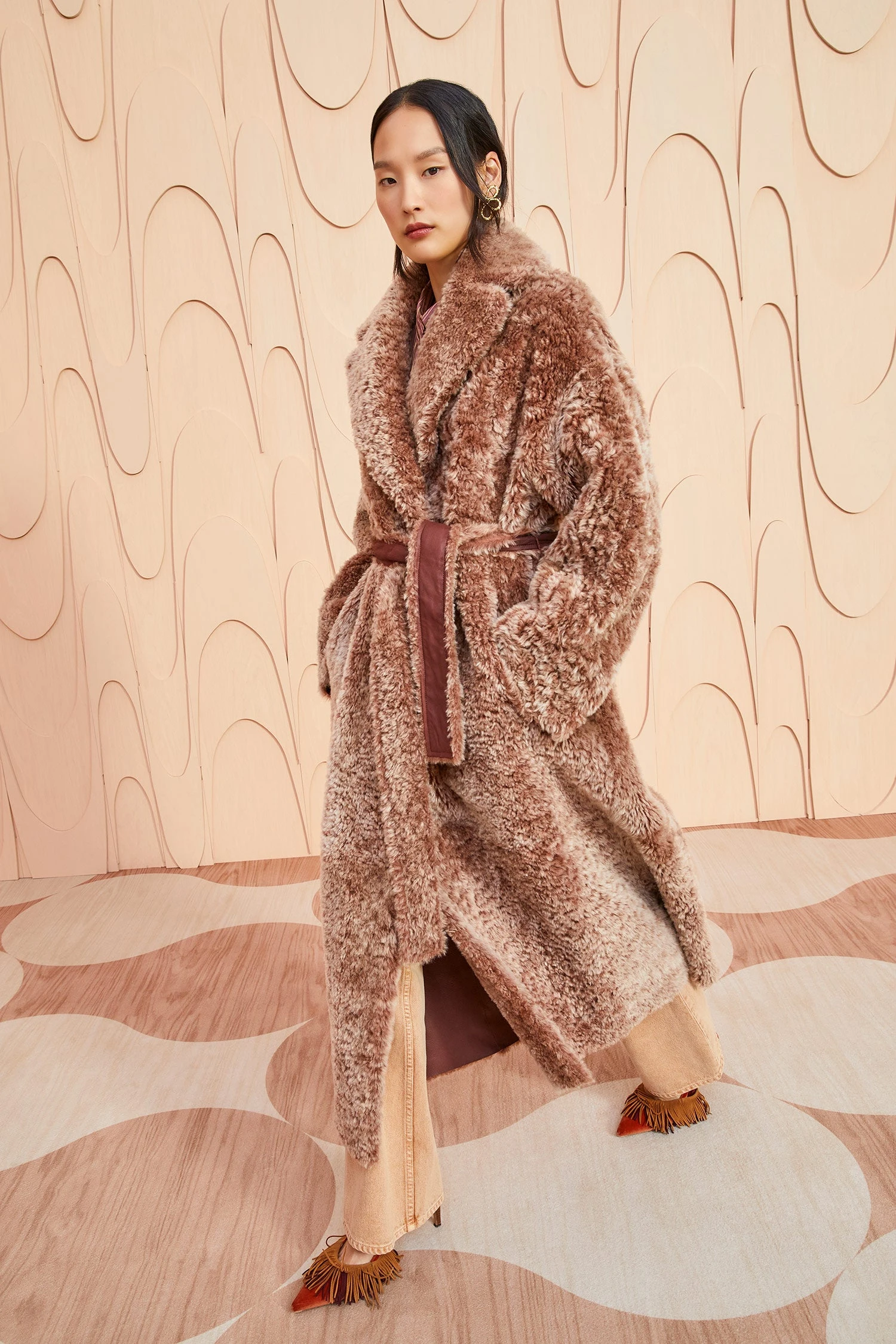 ULLA JOHNSON Rosetta Coat - Cognac 1 ULLA JOHNSON Rosetta Coat - Cognac