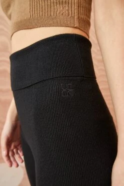 New Arrival -Ulla Johnson ULLA JOHNSON Ruth Legging NOIR RESHOOT 02 ALT