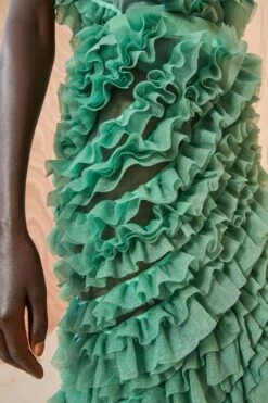 ULLA JOHNSON Sarafina Skirt - Jade 7 ULLA JOHNSON Sarafina Skirt - Jade -Ulla Johnson ULLA JOHNSON Sarafina Skirt JADE 02 ALT