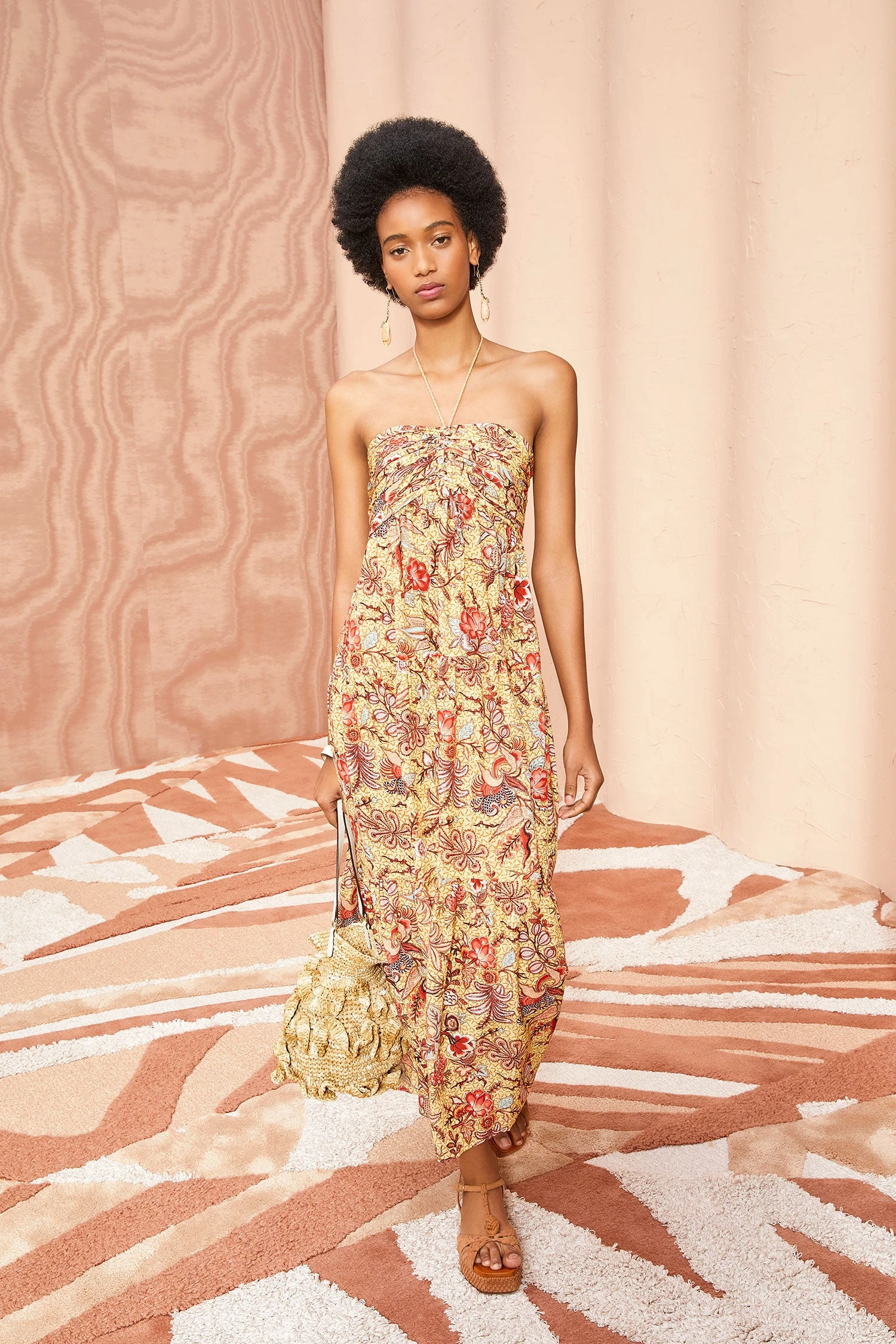 ULLA JOHNSON Siya Coverup - Calla Lily 1 ULLA JOHNSON Siya Coverup - Calla Lily