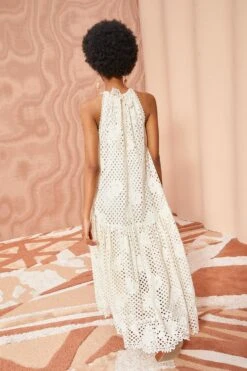 ULLA JOHNSON Stella Dress - Pearl 10 ULLA JOHNSON Stella Dress - Pearl -Ulla Johnson ULLA JOHNSON Stella Dress PEARL 05