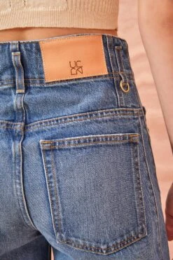 ULLA JOHNSON The Thea Jean - Danube Medium Indigo Wash 9 ULLA JOHNSON The Thea Jean - Danube Medium Indigo Wash -Ulla Johnson ULLA JOHNSON THEA JEAN DANUBE MEDIUM INDIGO WASH 05