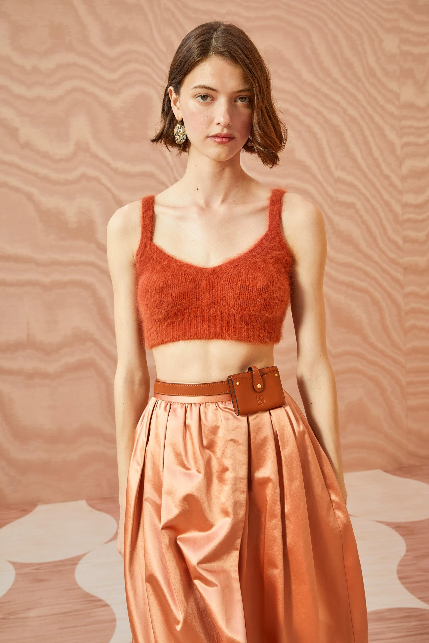 ULLA JOHNSON Taliah Bralette - Redwood 1 ULLA JOHNSON Taliah Bralette - Redwood