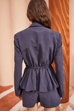 ULLA JOHNSON Talie Blazer - Midnight 7 ULLA JOHNSON Talie Blazer - Midnight -Ulla Johnson ULLA JOHNSON Talie Blazer MIDNIGHT 0122