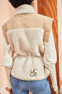 ULLA JOHNSON Tariet Vest - Fawn -Ulla Johnson ULLA JOHNSON Tariet Vest FAWN 0458