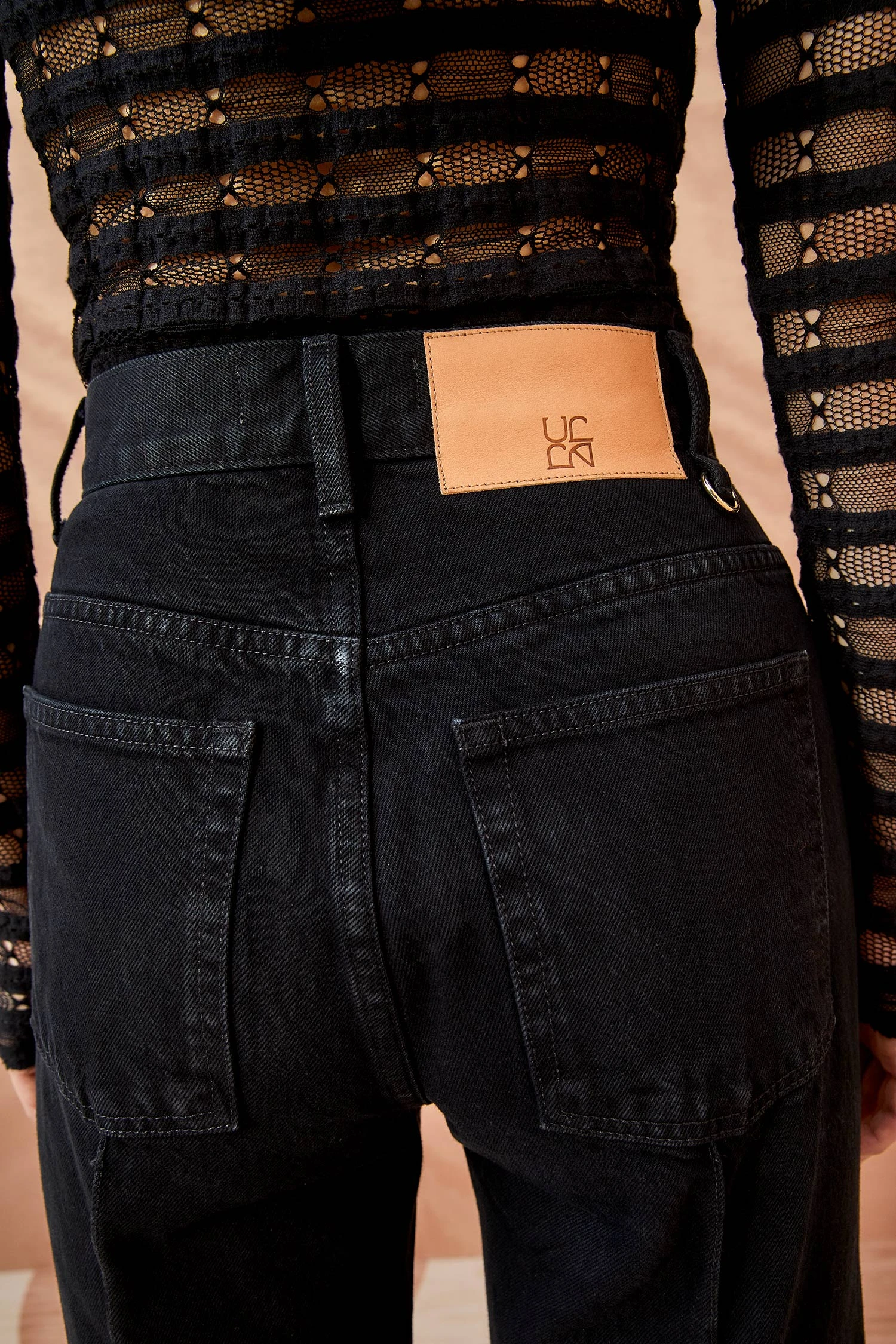 ULLA JOHNSON The Genevieve Jean - Noir Wash 5 ULLA JOHNSON The Genevieve Jean - Noir Wash - Image 5