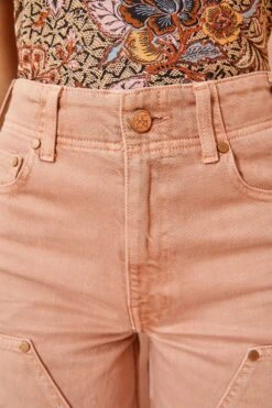 ULLA JOHNSON The Olympia Jean - Rosewood Wash -Ulla Johnson ULLA JOHNSON The Olympia ROSEWOOD WASH 0176