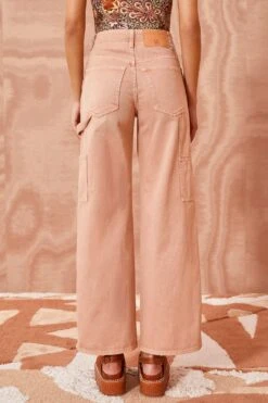 ULLA JOHNSON The Olympia Jean - Rosewood Wash -Ulla Johnson ULLA JOHNSON The Olympia ROSEWOOD WASH 0206