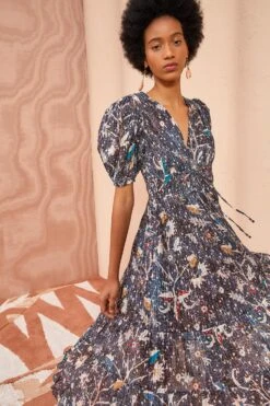 ULLA JOHNSON Thelma Dress - Jet 7 ULLA JOHNSON Thelma Dress - Jet -Ulla Johnson ULLA JOHNSON Thelma Dress JET 03