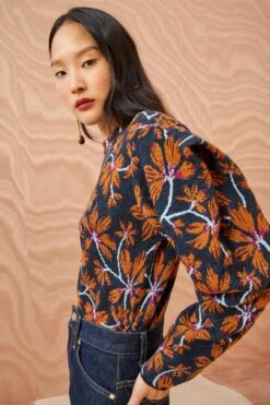 ULLA JOHNSON Twyla Pullover - Bellflower 7 ULLA JOHNSON Twyla Pullover - Bellflower -Ulla Johnson ULLA JOHNSON Twyla Pullover BELLFLOWER 03