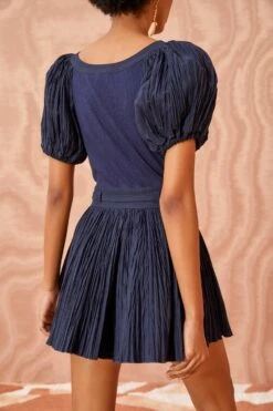 ULLA JOHNSON Vinny Playsuit - Midnight 8 ULLA JOHNSON Vinny Playsuit - Midnight -Ulla Johnson ULLA JOHNSON Vinny Playsuit MIDNIGHT 04