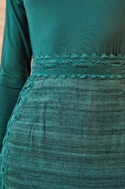 ULLA JOHNSON Yamini Skirt - Cypress -Ulla Johnson ULLA JOHNSON Yamini Skirt CYPRESS 0083