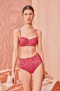 ULLA JOHNSON Zahara Bikini Bottom - Poppy Floral