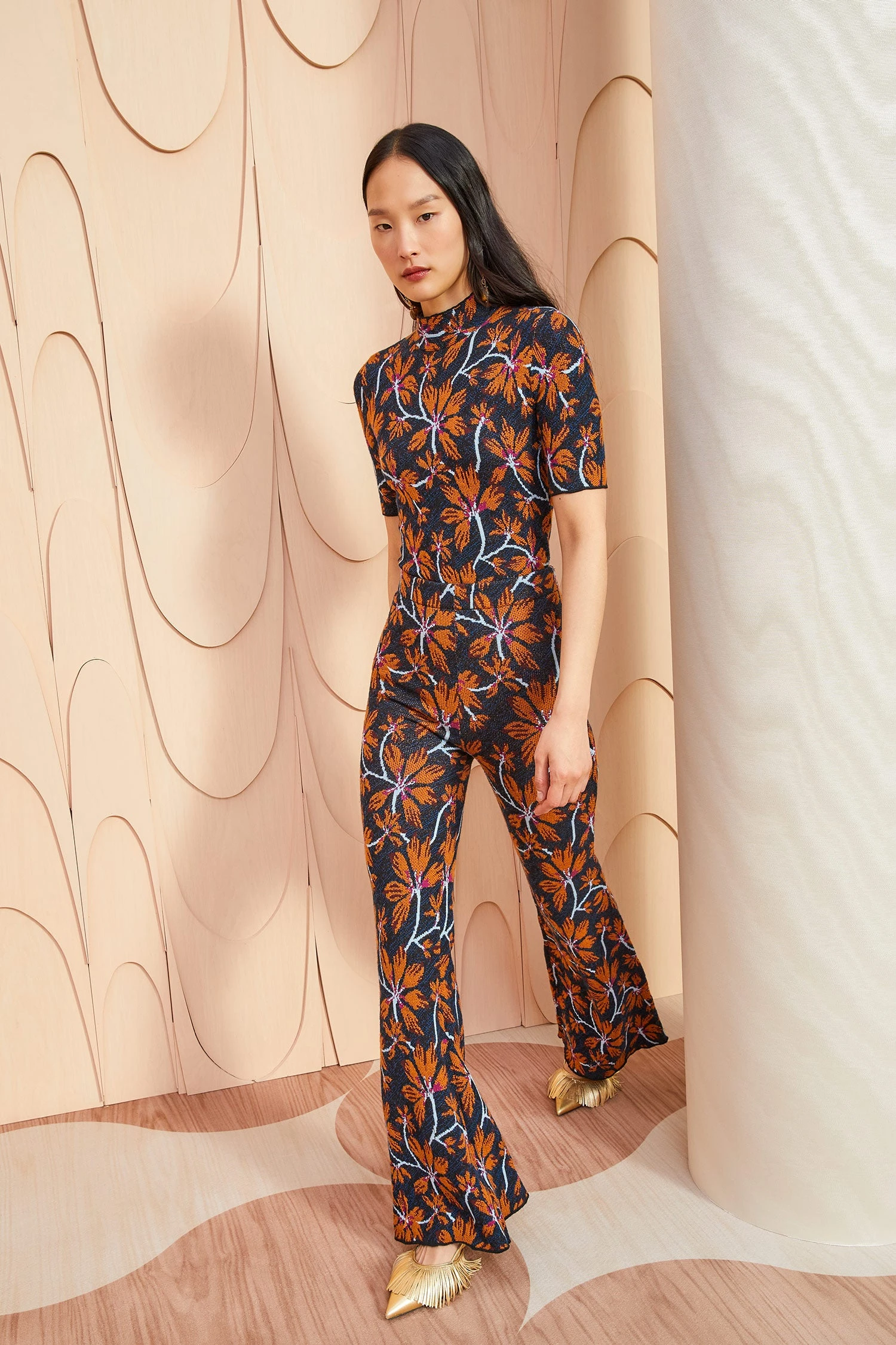 ULLA JOHNSON Zena Pant - Bellflower 3 ULLA JOHNSON Zena Pant - Bellflower - Image 3