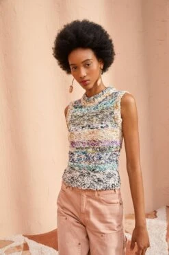 ULLA JOHNSON Zenna Top - Haze -Ulla Johnson ULLA JOHNSON Zenna Top HAZE 05