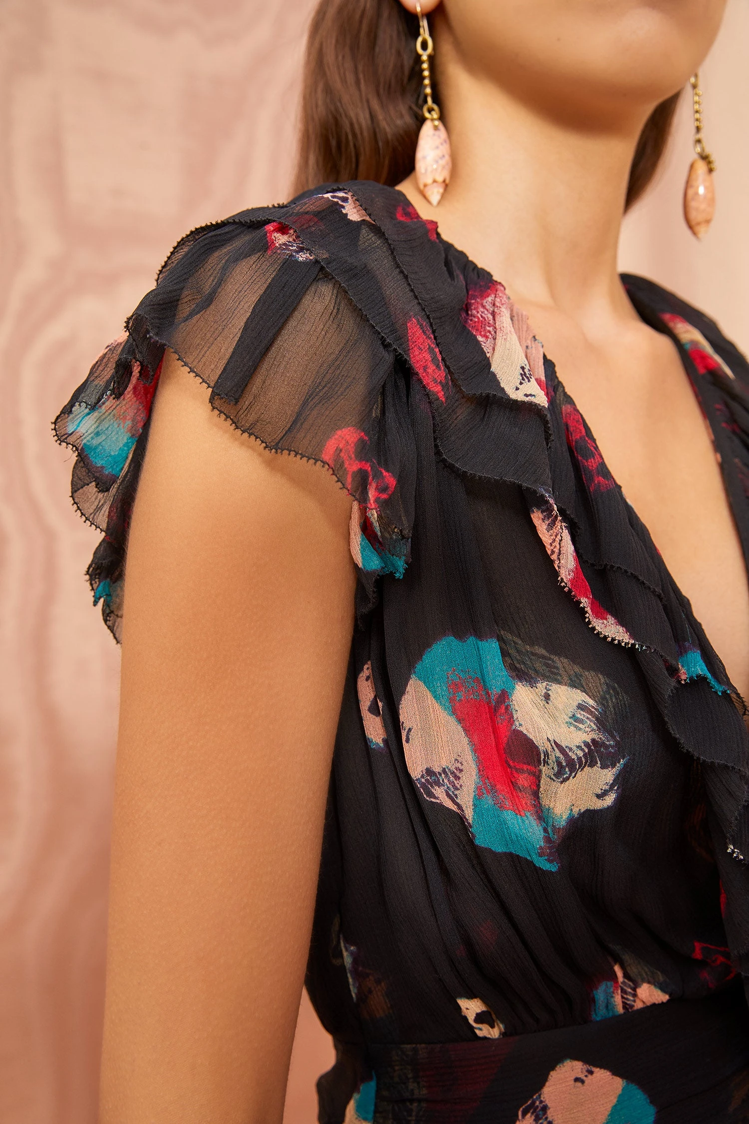 ULLA JOHNSON Zina Dress - Nocturne 5 ULLA JOHNSON Zina Dress - Nocturne - Image 5